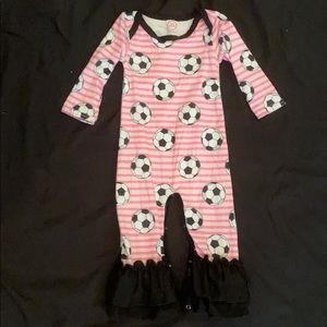 Isla Grace Soccer Romper